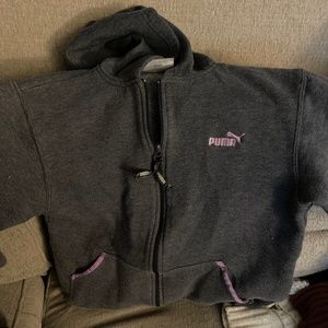 Puma Hooded Zip Up